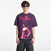 Playboy x FTSHP T-Shirt Smoking Girl UNISEX Deep Purple