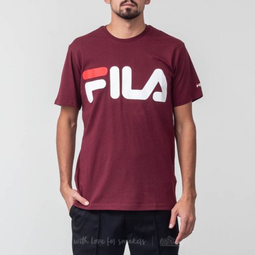 T Shirts and shirts FILA Classic Logo Tee Tawny Port Footshop