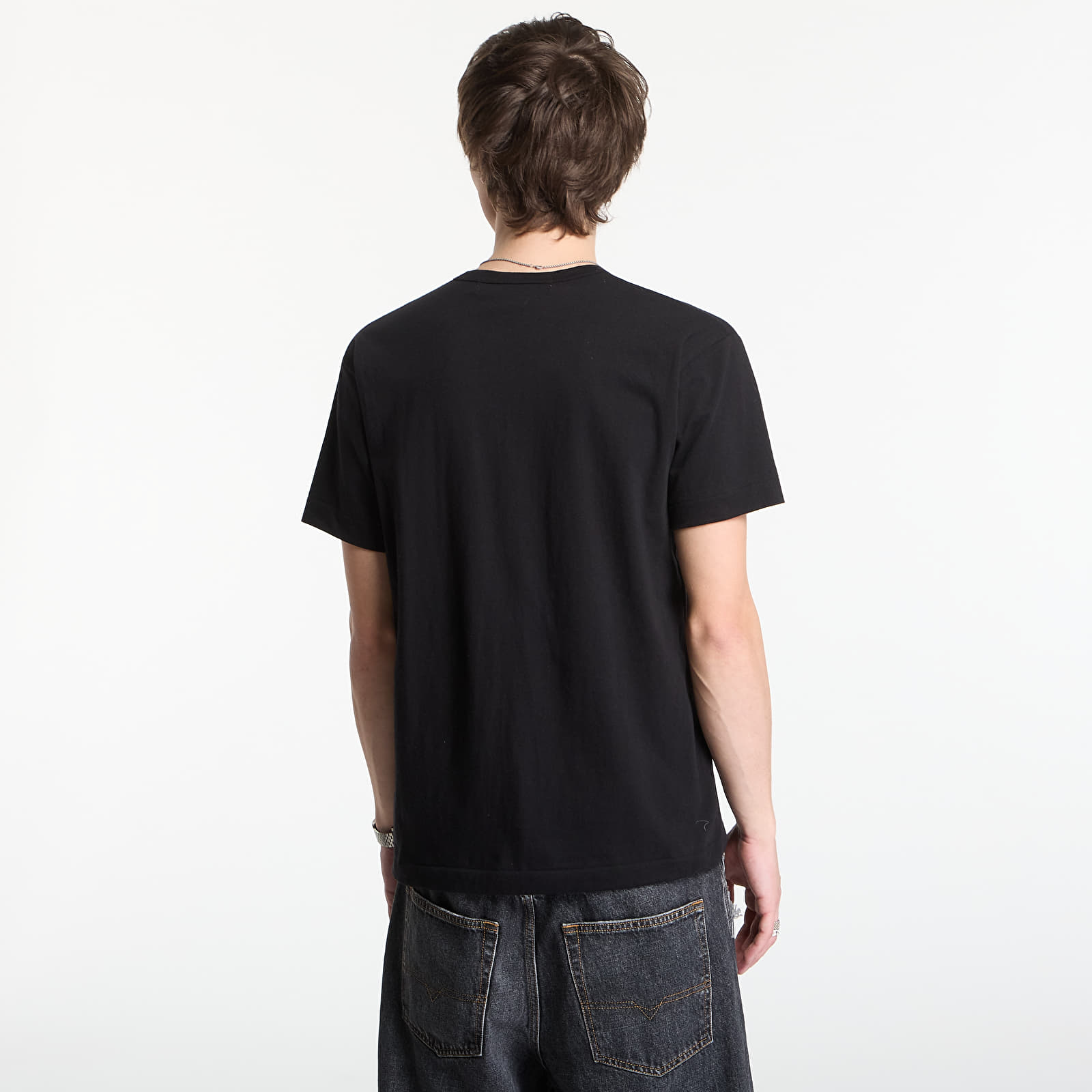 T-paidat Comme des Garçons PLAY T-Shirt Logo Print Knit UNISEX Black