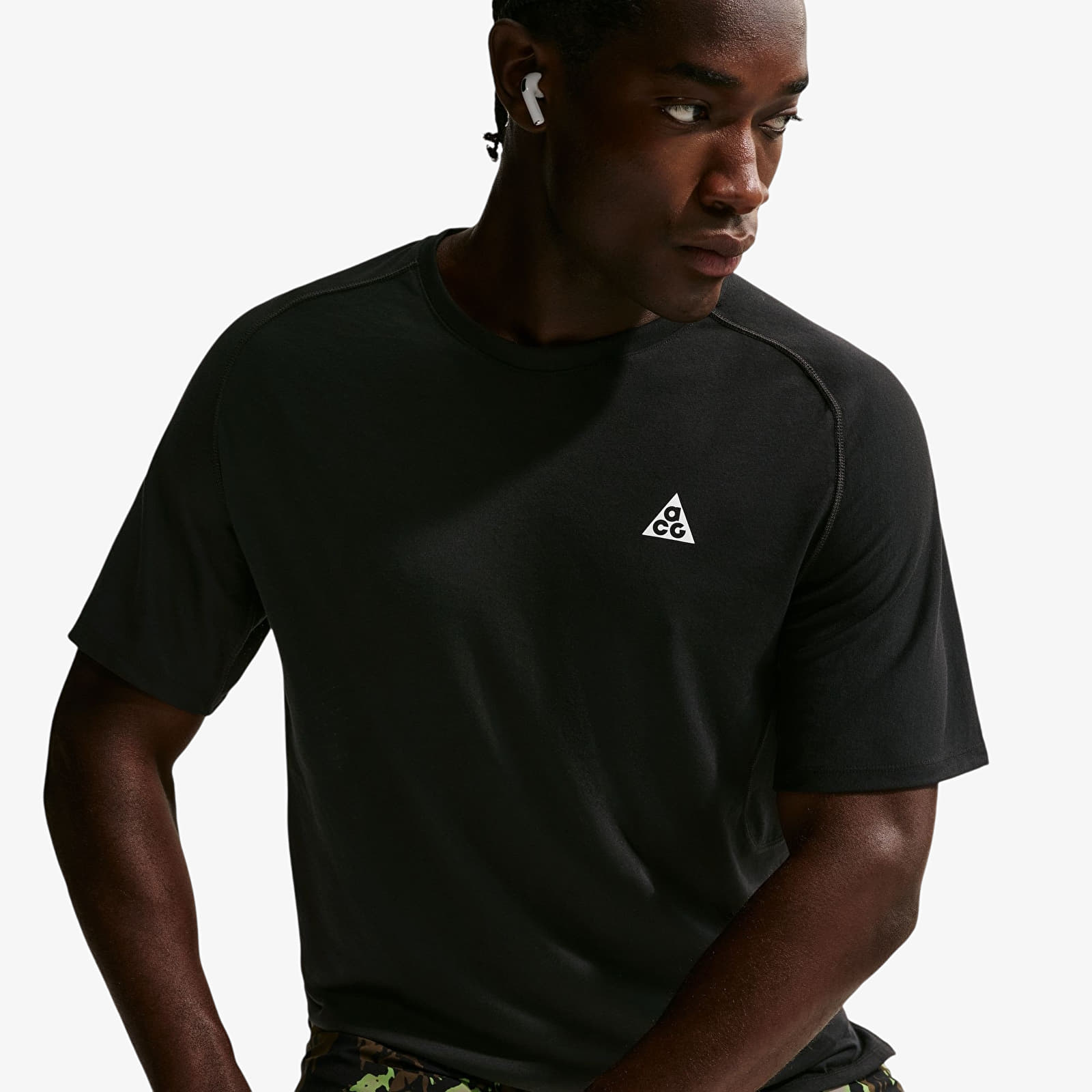Pánská tílka Nike ACG "Solar Chase" Men's Dri-FIT ADV Trail Running Top Black/ Black/ Summit White