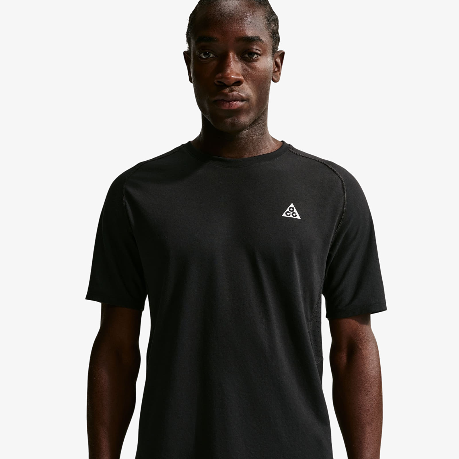 Pánská tílka Nike ACG "Solar Chase" Men's Dri-FIT ADV Trail Running Top Black/ Black/ Summit White