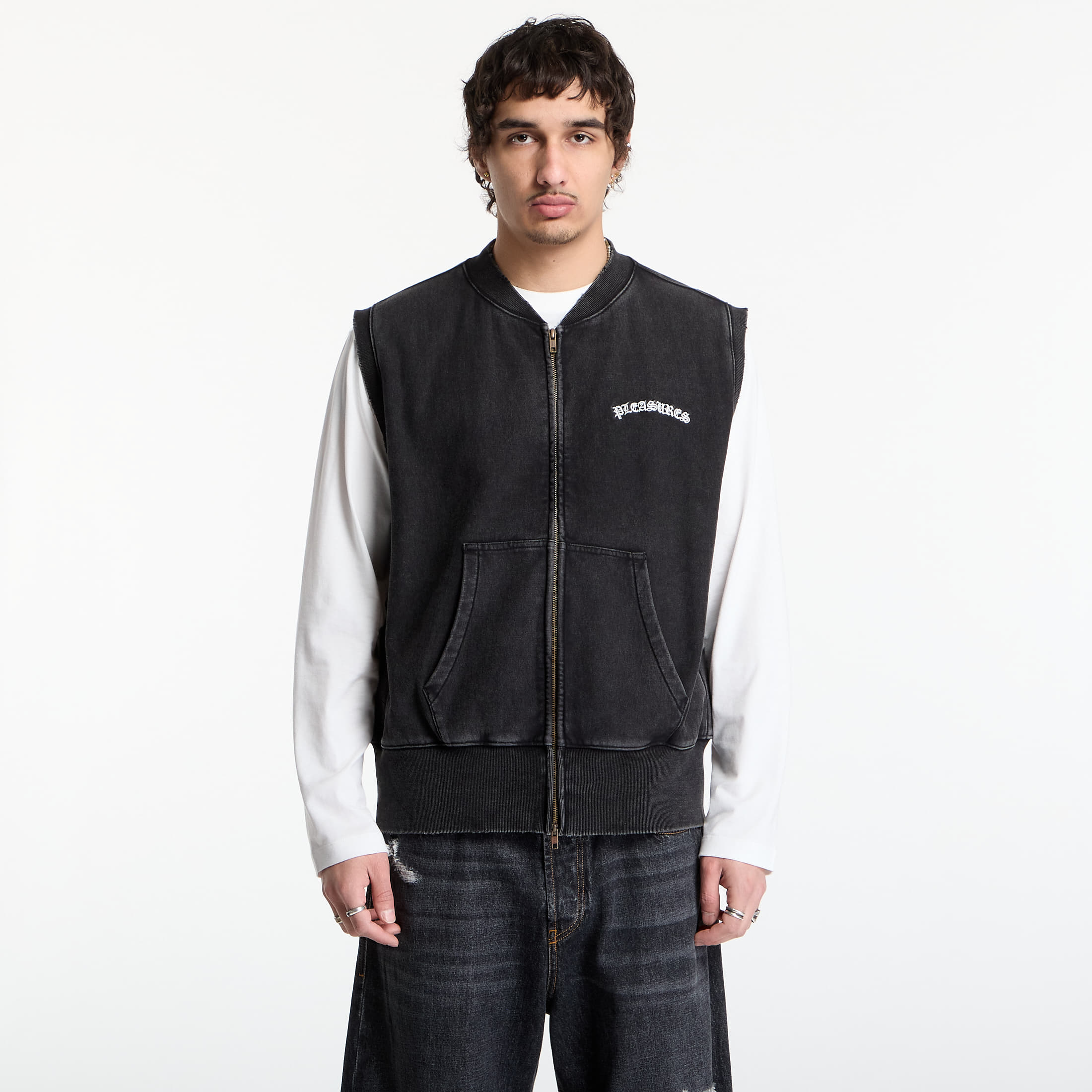 Giet PEASURES Neura Zip Vest Faded Back