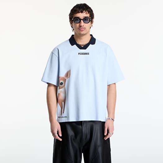 Tričko PLEASURES Pet Polo Blue