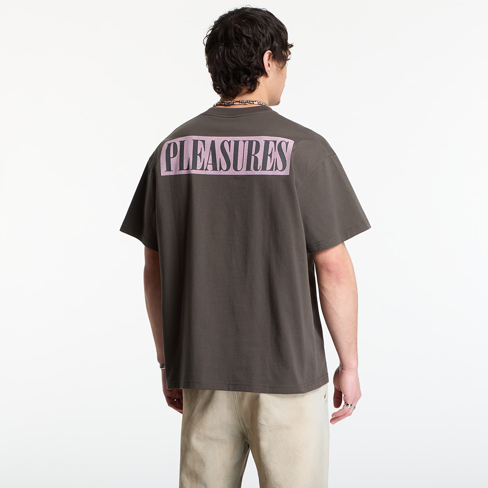   Μπλούζες PLEASURES Angel T-Shirt Charcoal