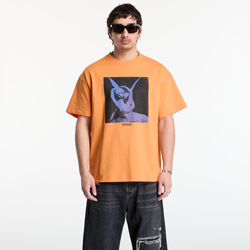 Maglietta PLEASURES Angel T-Shirt Orange