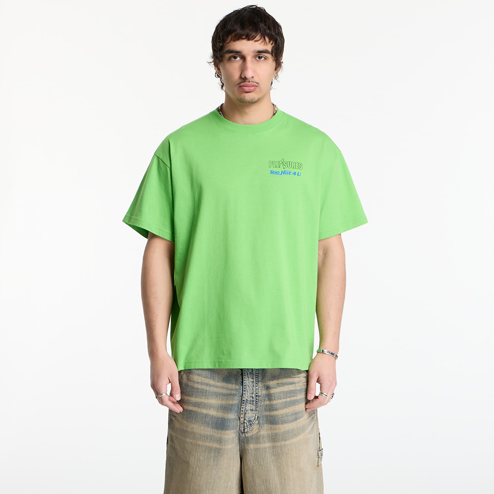 T-shirts PLEASURES Hot 4 U T-Shirt Lime