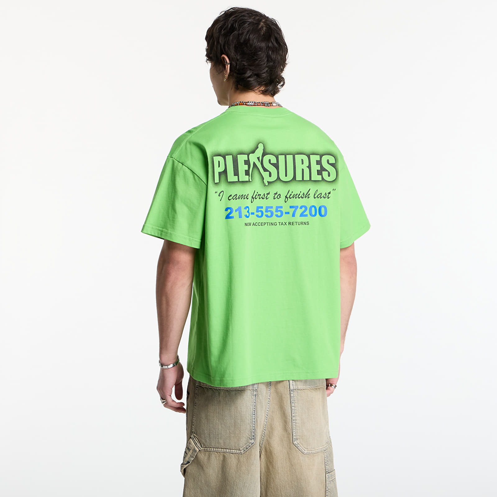 T-shirts PLEASURES Hot 4 U T-Shirt Lime