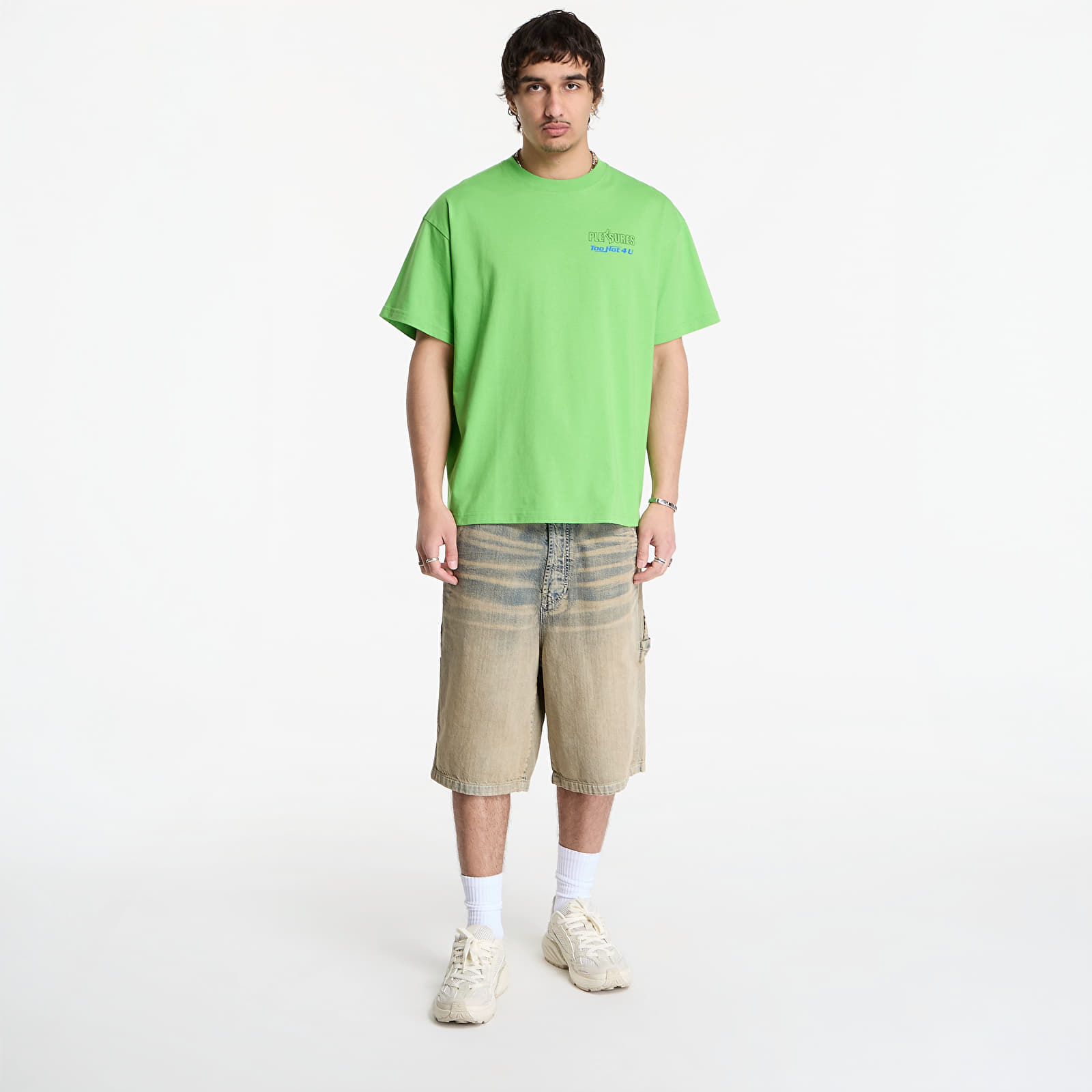 T-shirts PLEASURES Hot 4 U T-Shirt Lime