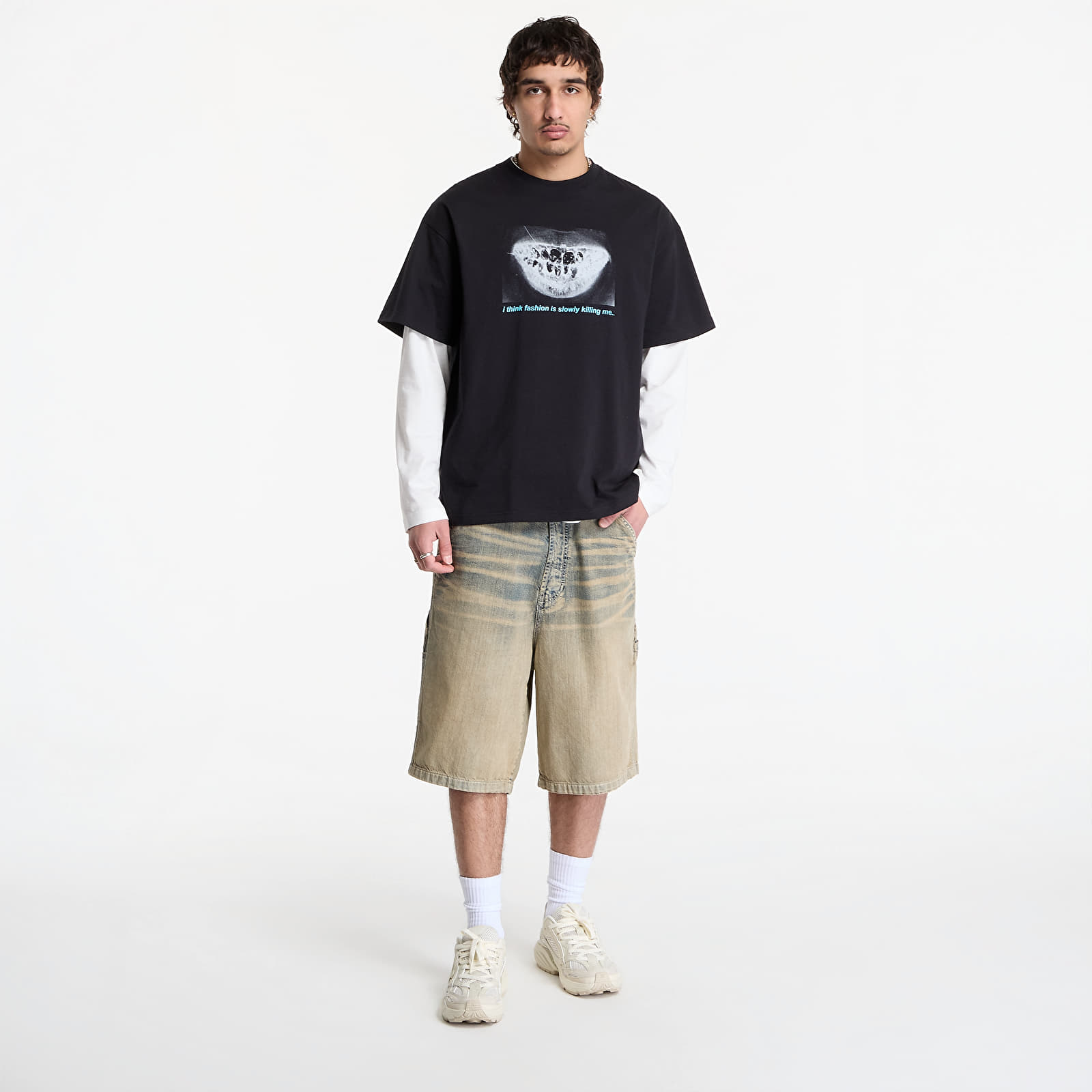 Тениски PLEASURES Decay T-Shirt Black