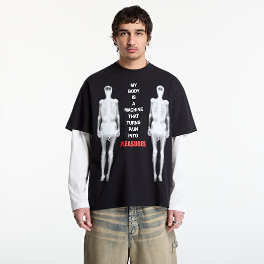 T-shirt PLEASURES Machine T-Shirt Black