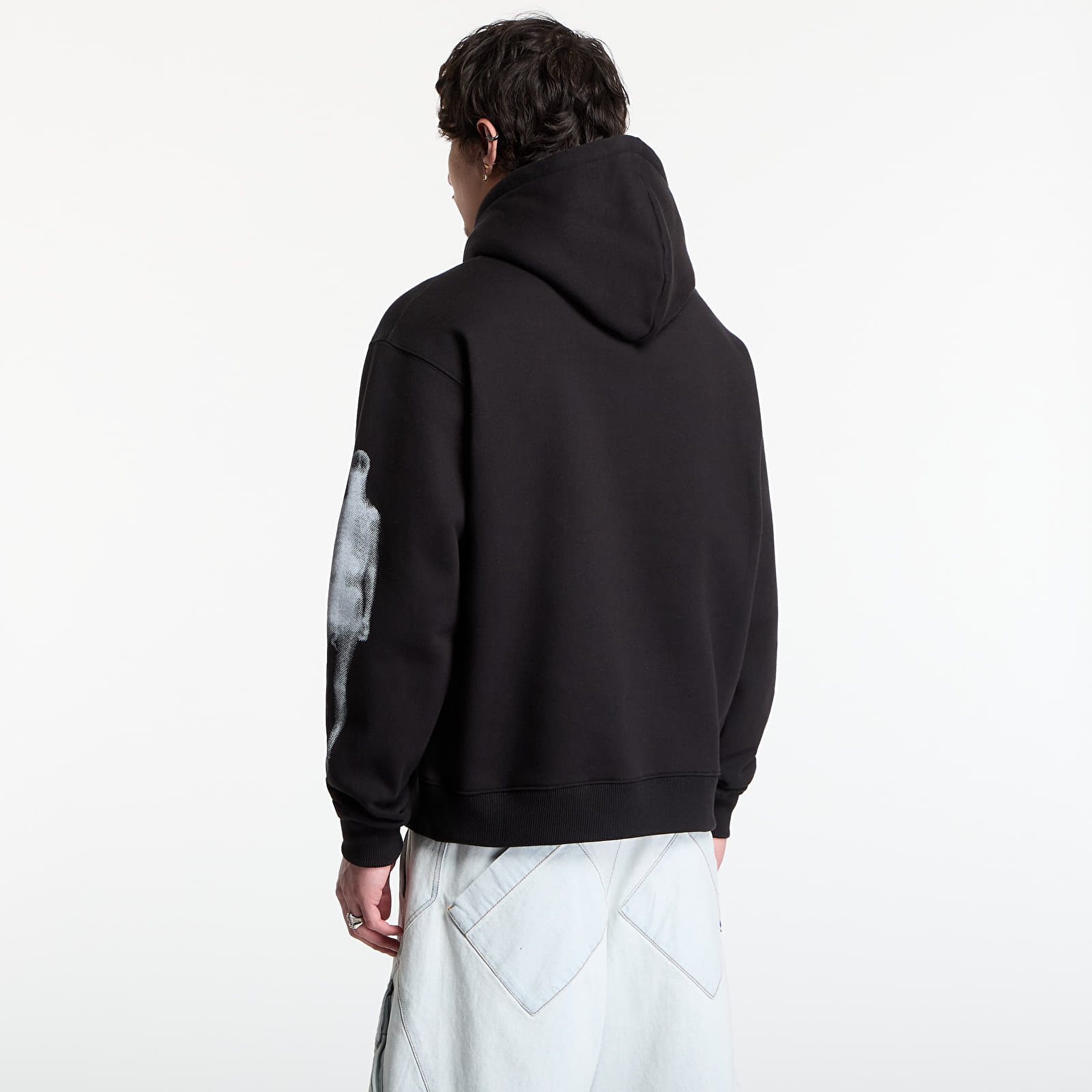 Dukserice PLEASURES Machine Hoodie Black