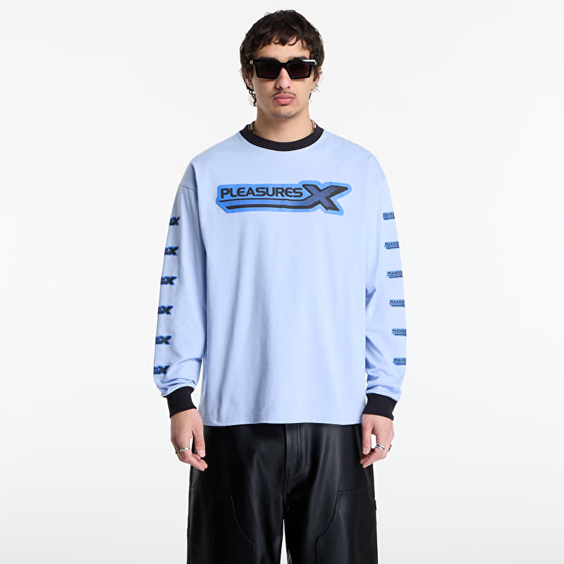 Maglietta PLEASURES Pleasures X Long Sleeve Sky