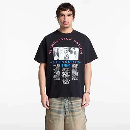 Тениска PLEASURES Stimulation T-Shirt Black