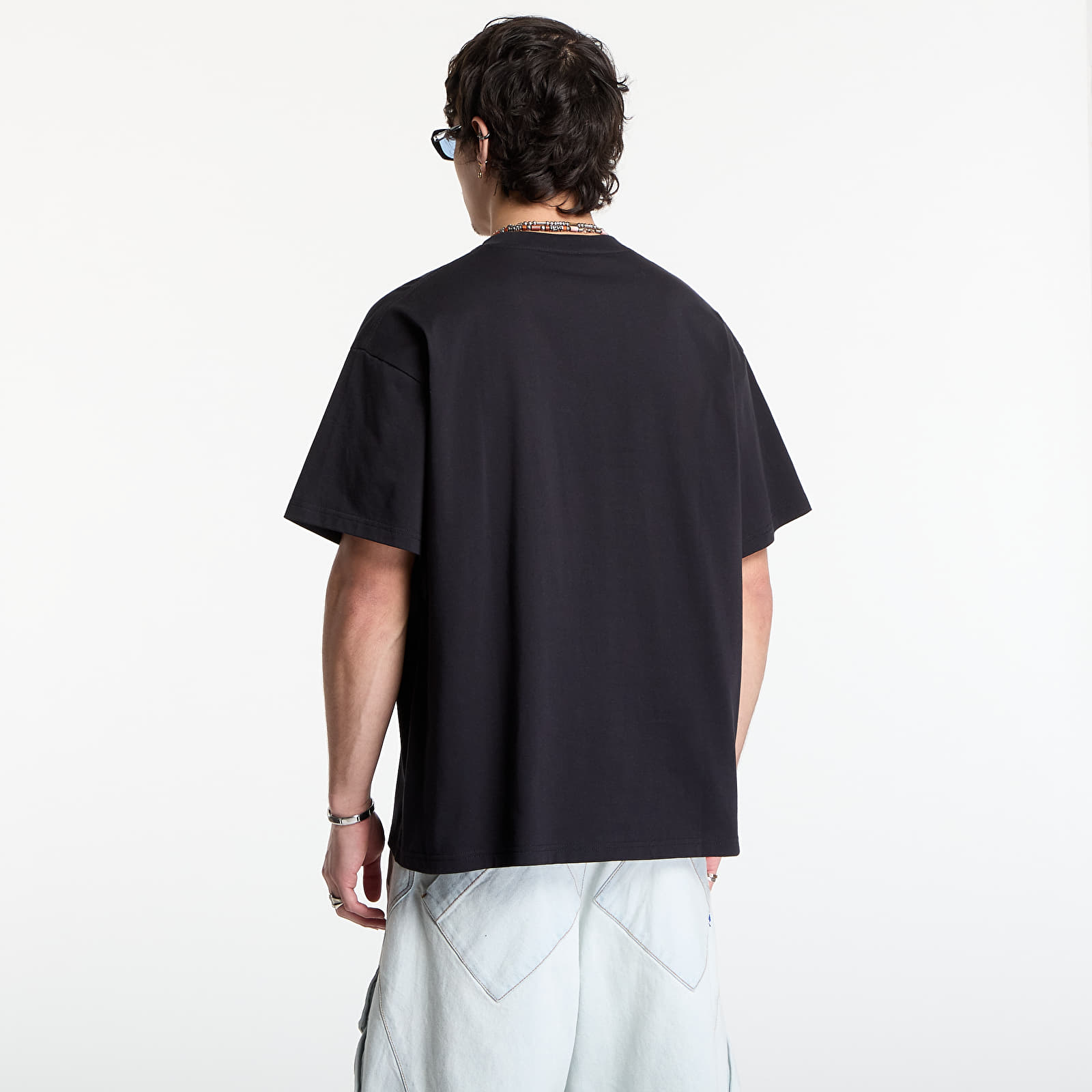 Marškinėliai PLEASURES Wounded T-Shirt Black