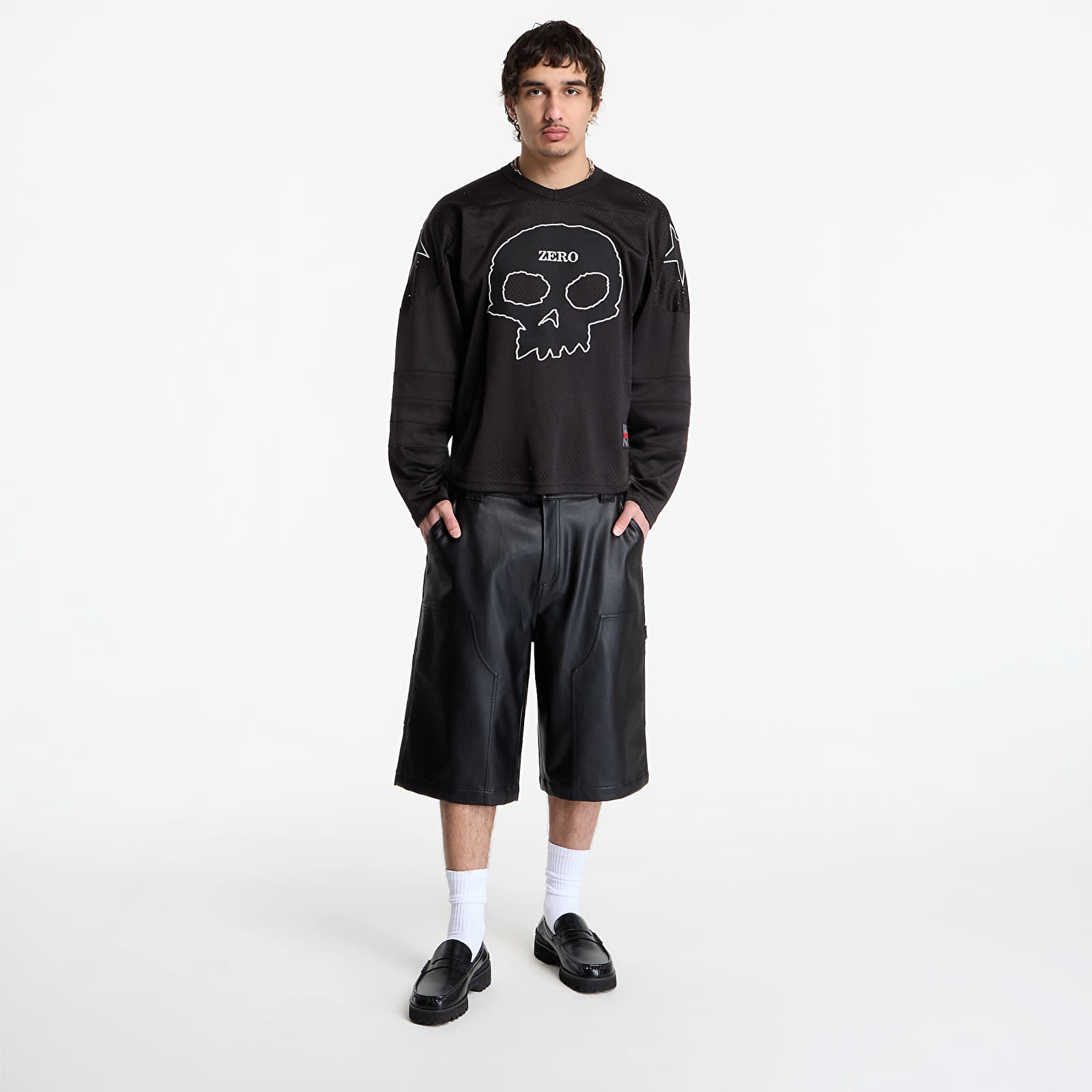 Jerseys PLEASURES Jamie Hockey Jersey Black