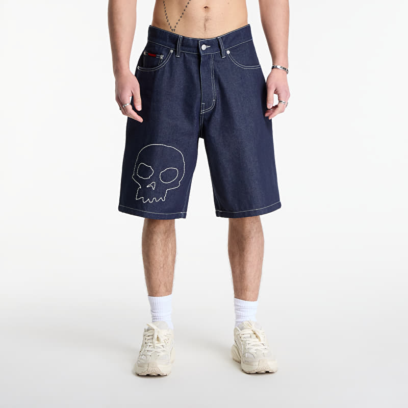 Kratke hlače PLEASURES Skull Jorts Raw