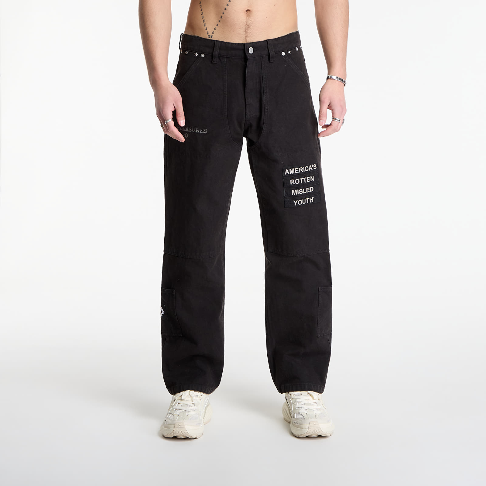 Jeans PLEASURES Zero Work Pants Black