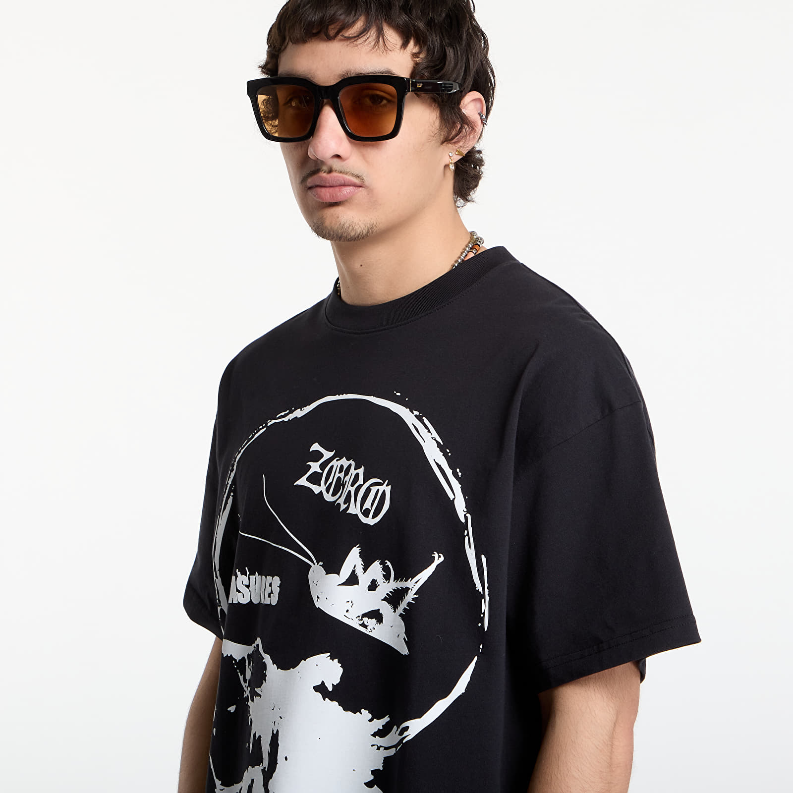 Тениски PLEASURES Roaches T-Shirt Black
