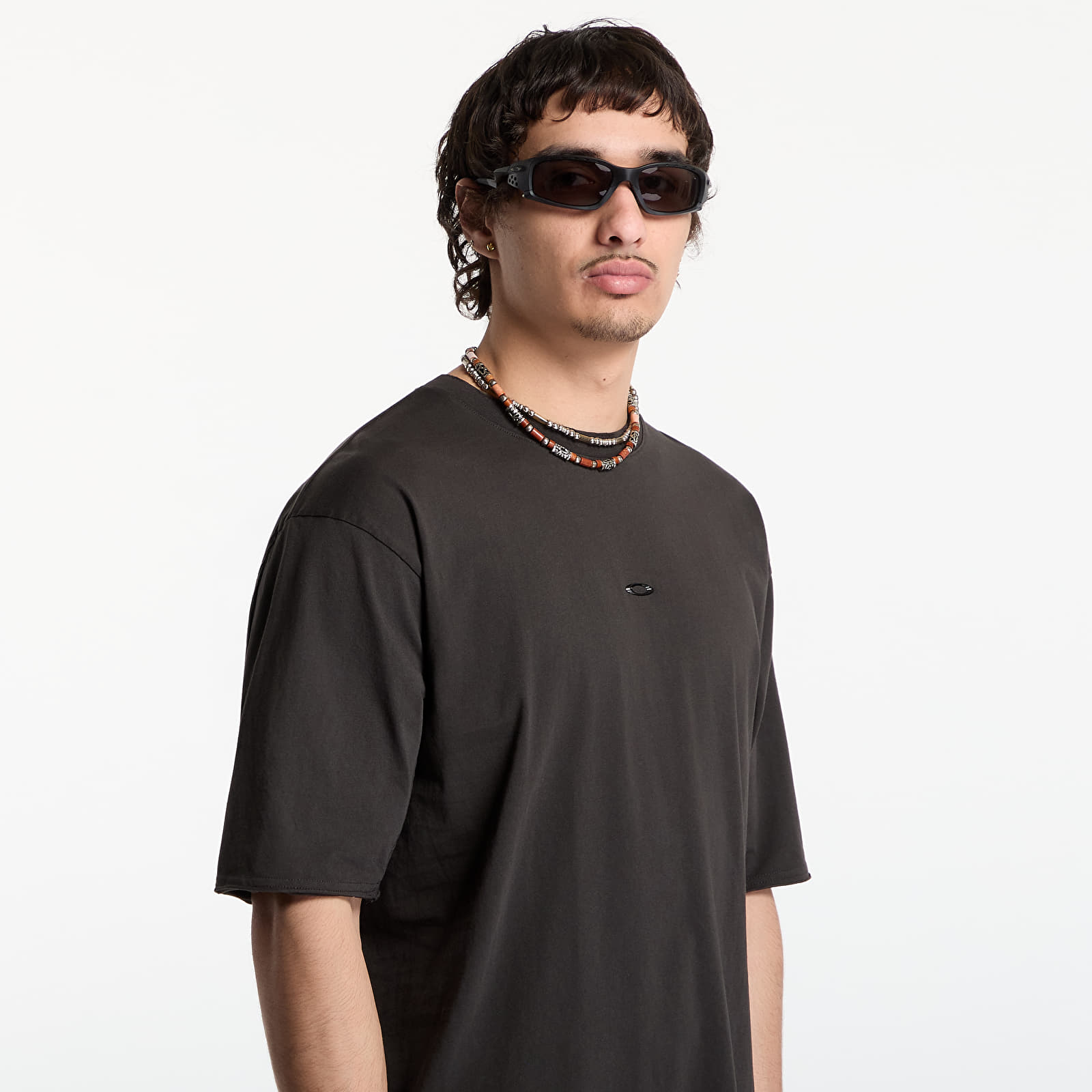 T-krekli Oakley Jaylen Brown Latitude Veil Tee Nearly Black