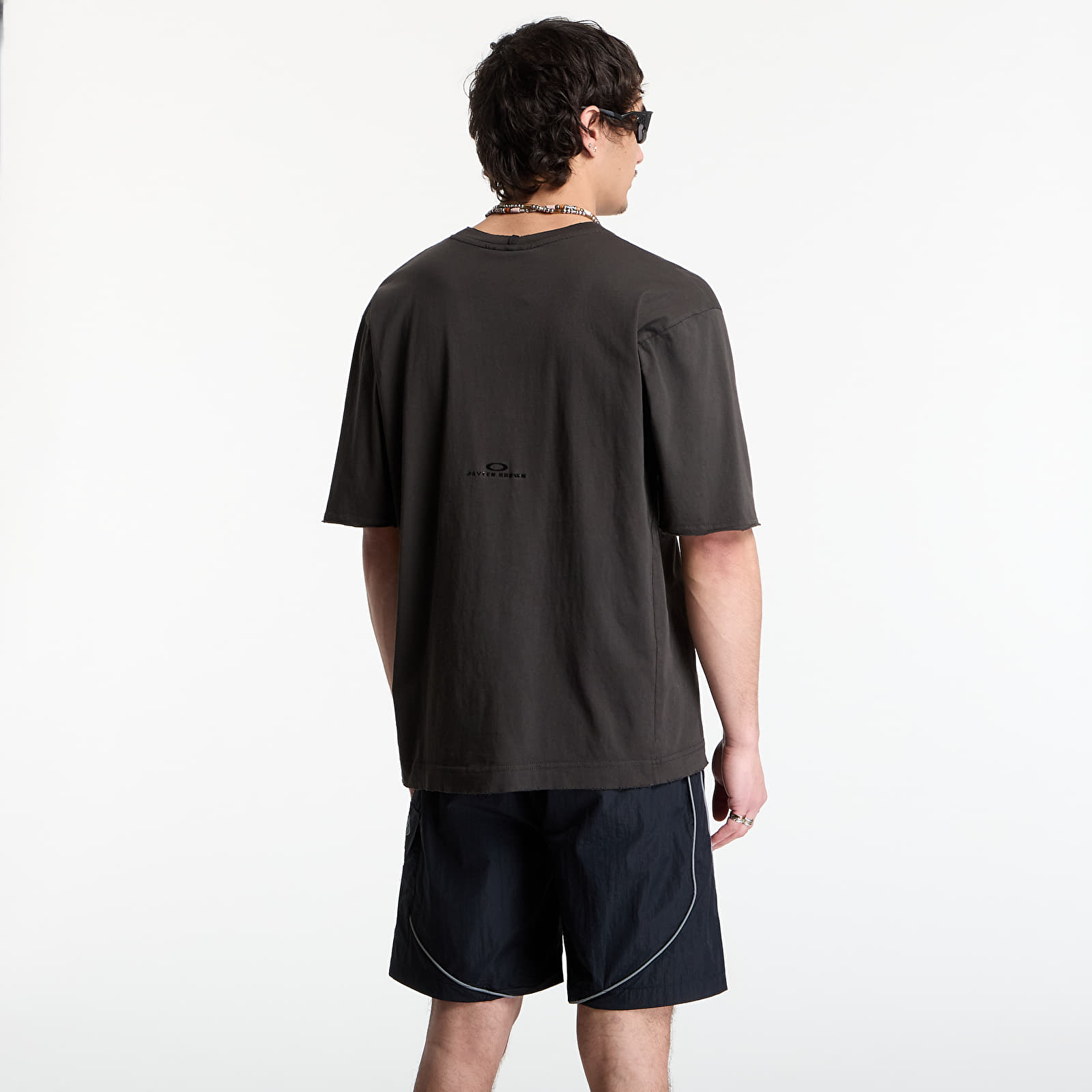 T-krekli Oakley Jaylen Brown Latitude Veil Tee Nearly Black