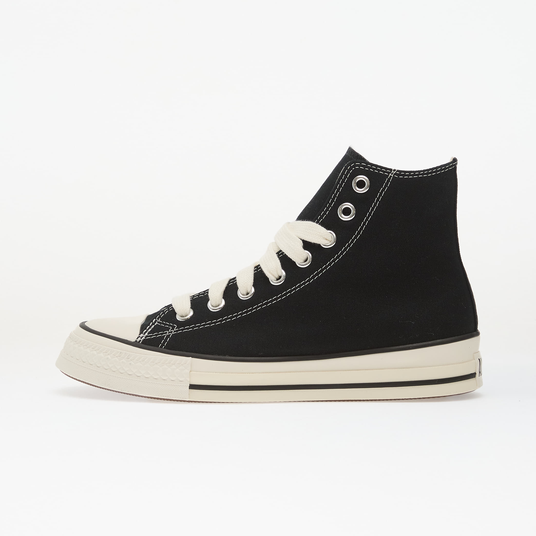 Levně Tenisky Converse Chuck Taylor Throwback HI Black/ Vintage White/ Red