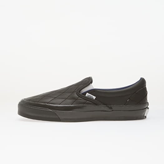 Vans LX Classic Slip-On 98 Quilted Leather Faded Black