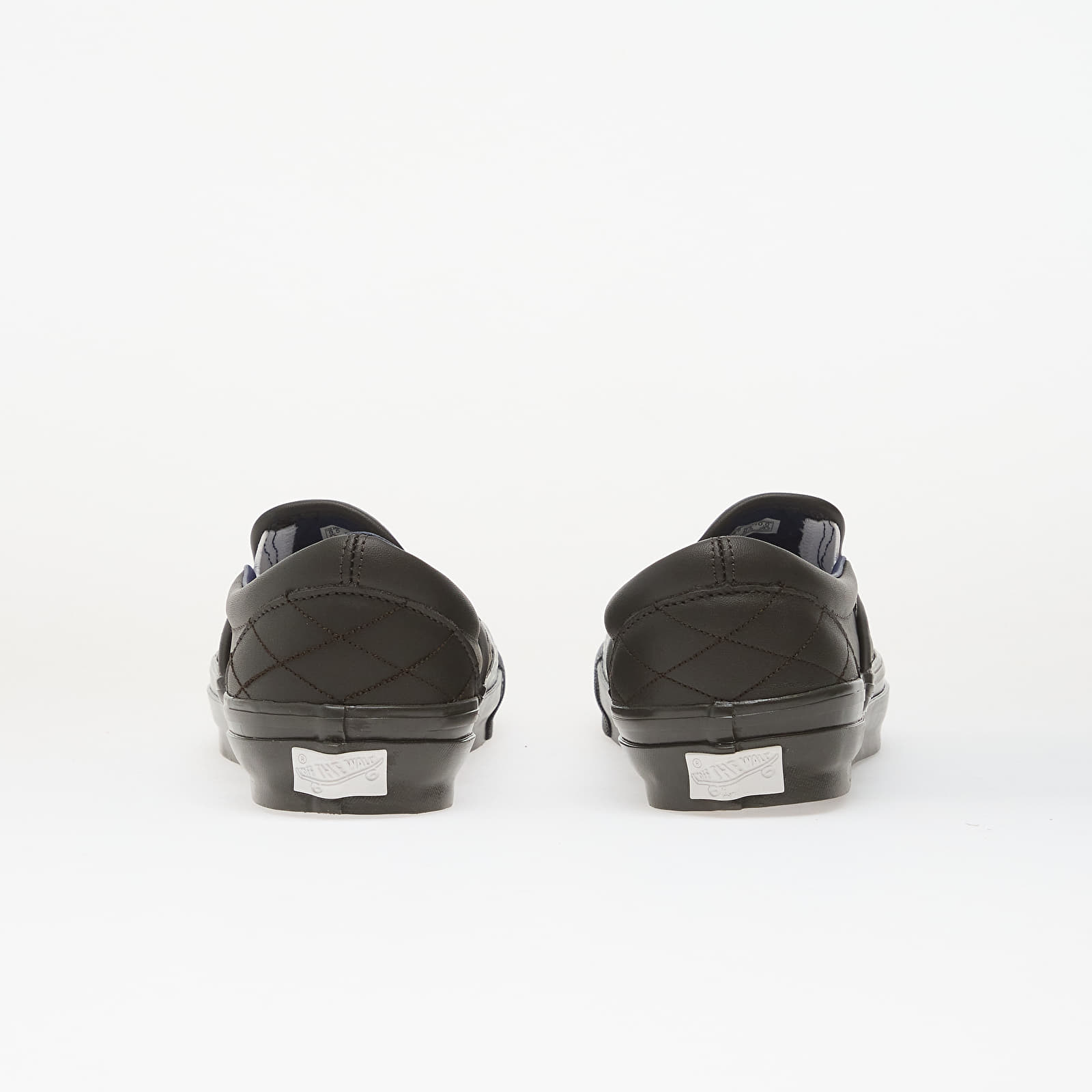 Men's shoes Vans LX Classic Slip-On 98 Quilted Leather Faded Black