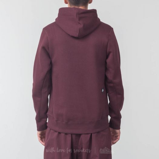 maroon nike sb hoodie