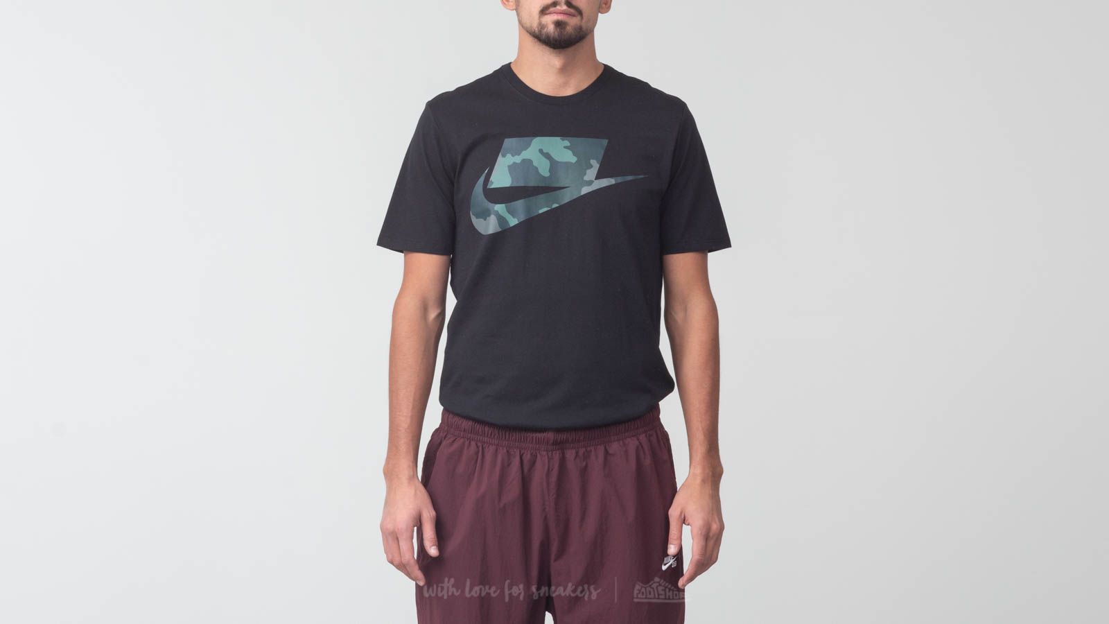 Majice T-shirt Nike Sportswear Innovation Tee Black/ Camo