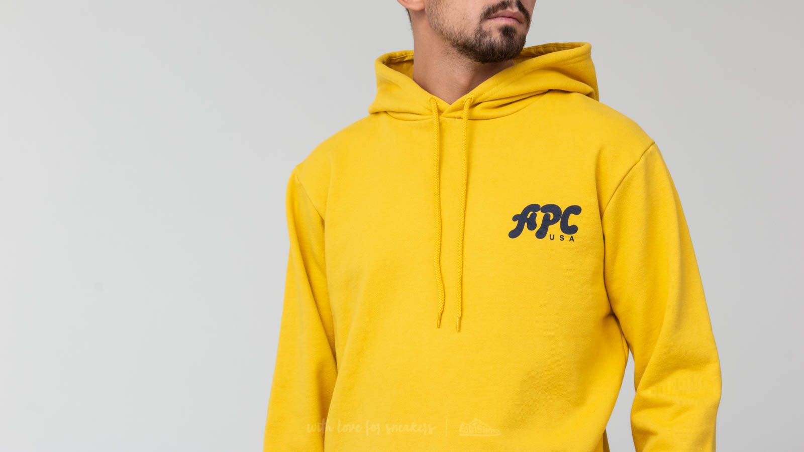 Hoodies and sweatshirts A.P.C. Keith Hoodie Mustard Footshop