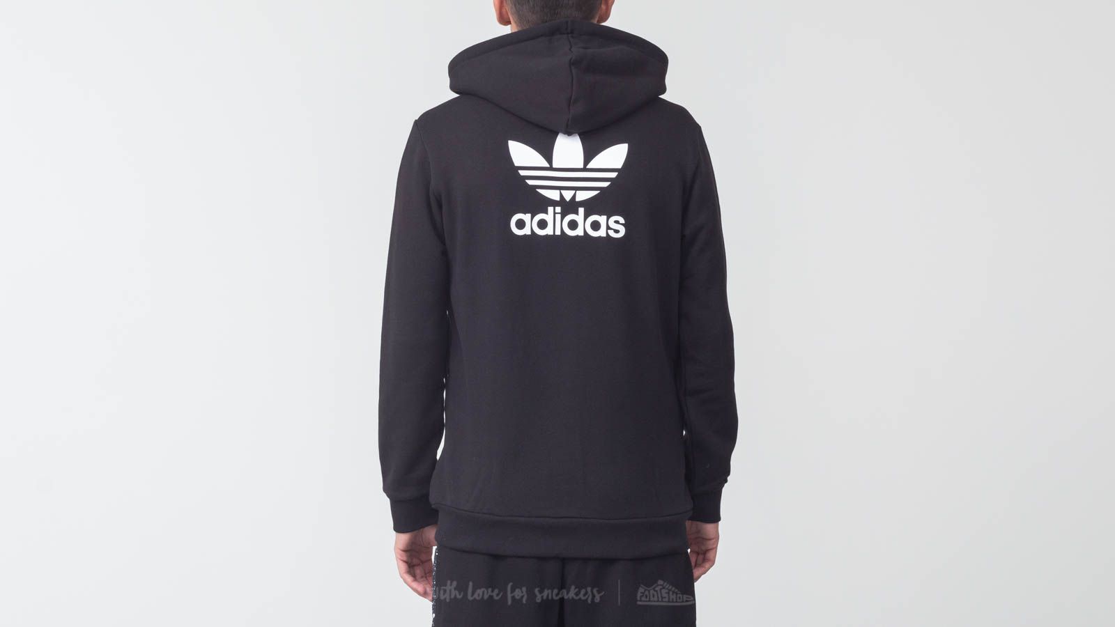 Sudaderas adidas Trefoil Hoodie Black