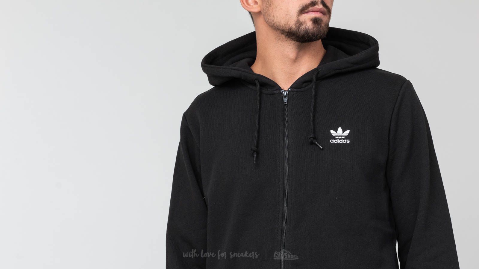 Sudaderas adidas Trefoil Hoodie Black