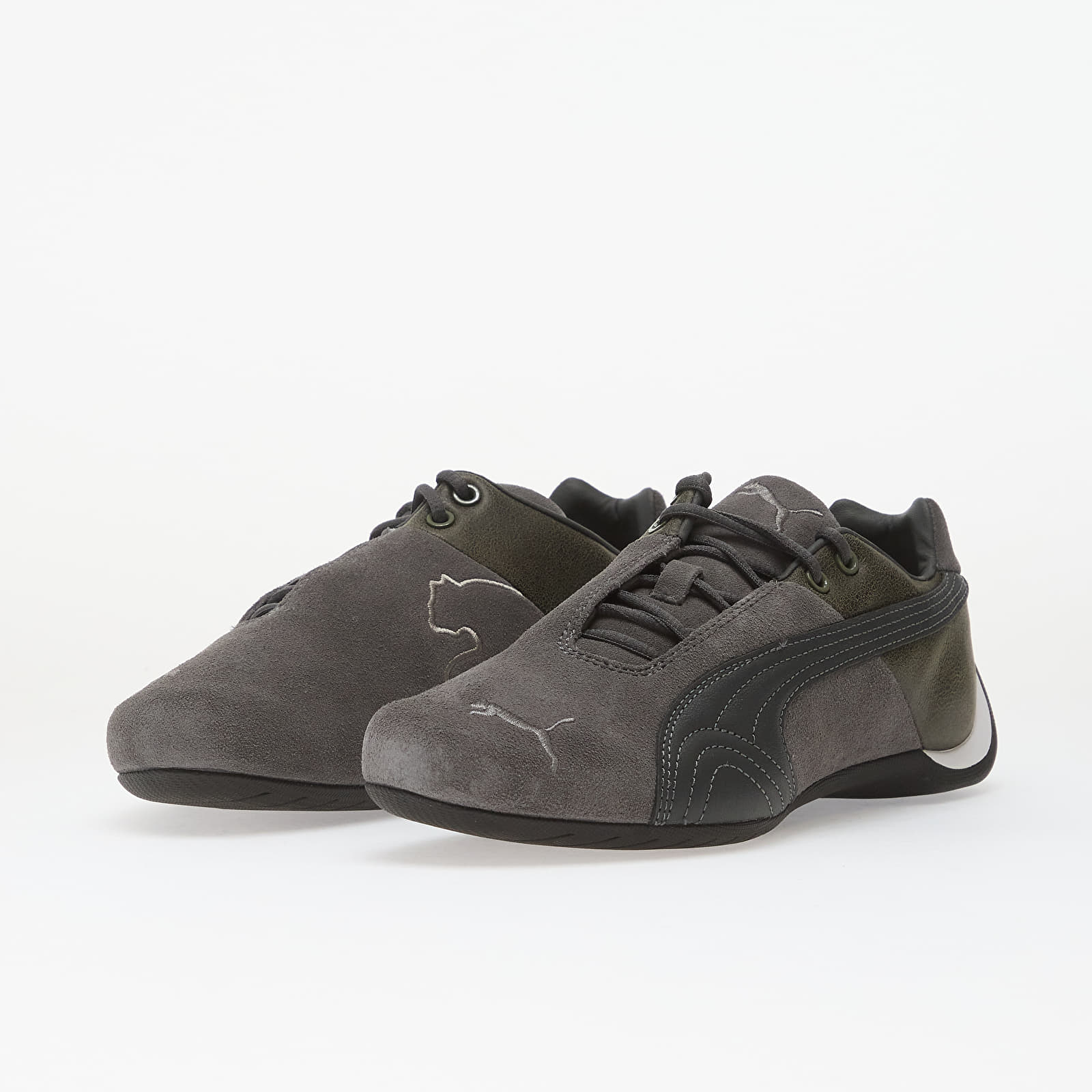Sapatos de homem Puma Future Cat Shadow Grey/ Loden Green