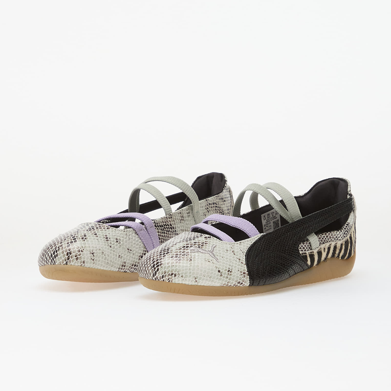 Skor för kvinnor Puma Speedcat Ballet Mixed Feel Black-Cw Brown-Light Laer