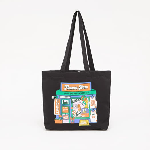 Torba Nike Heritage Tote Bag 22L Black/ Stadium Green/ White