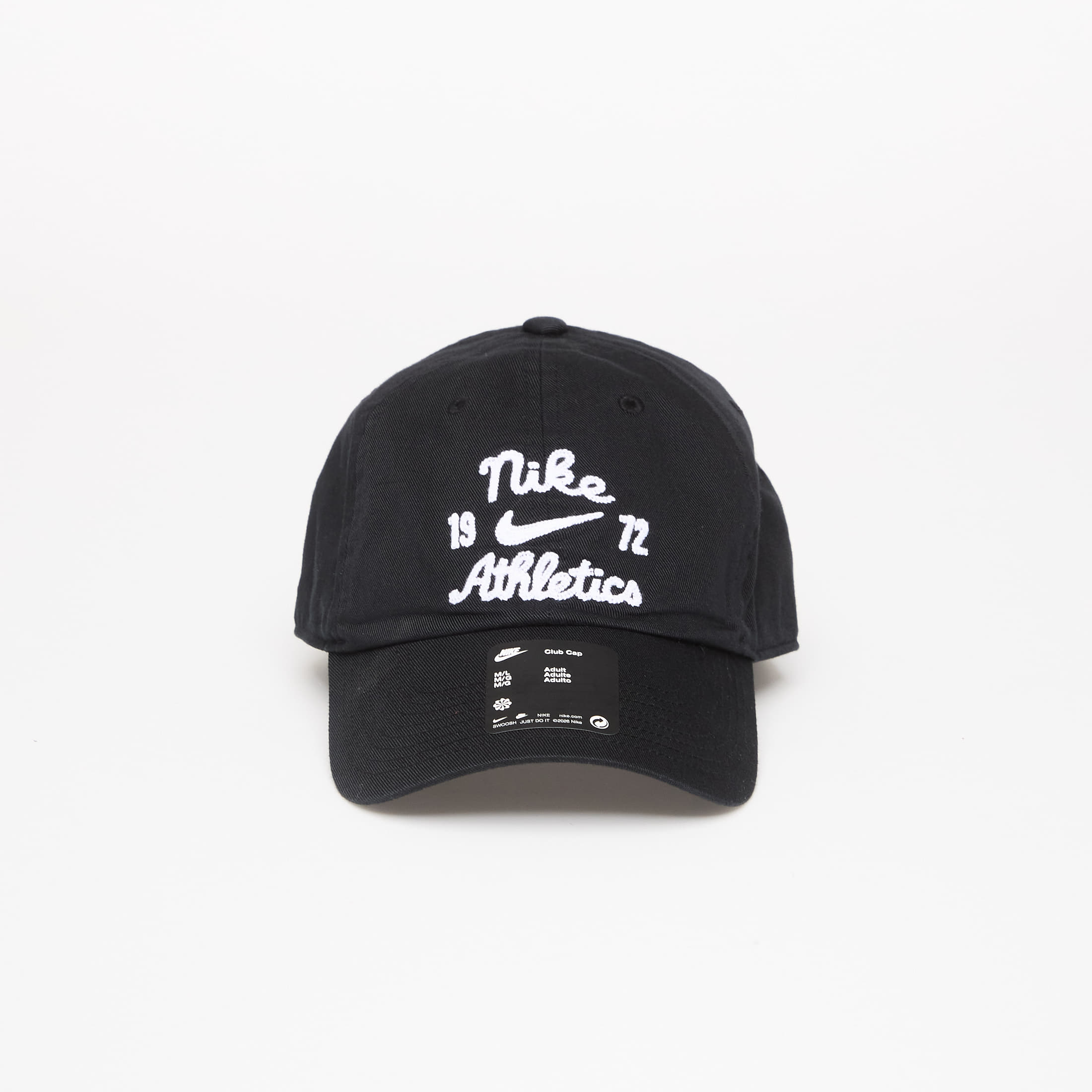 Levně Kšiltovka Nike Club Unstructured Cap Black/ Black/ White M/L