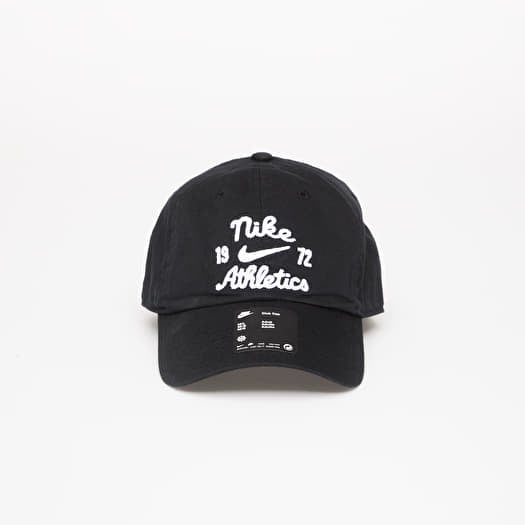 Šiltovka  Nike Club Unstructured Cap Black/ Black/ White