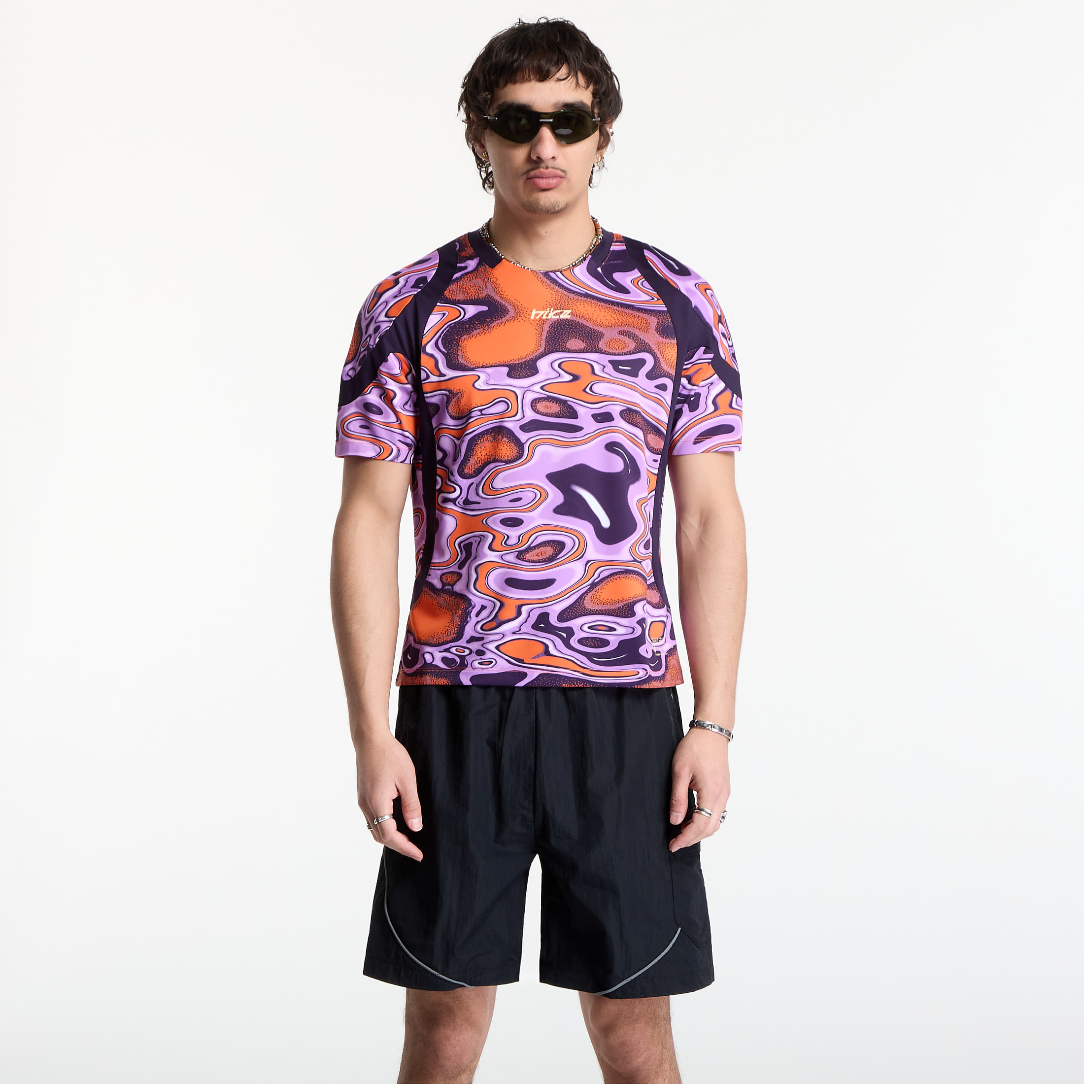 Levně Tričko Nike Project F.R.O.G. Men's Liquify Short-Sleeve Top Total Orange/ Tangerine Tint L
