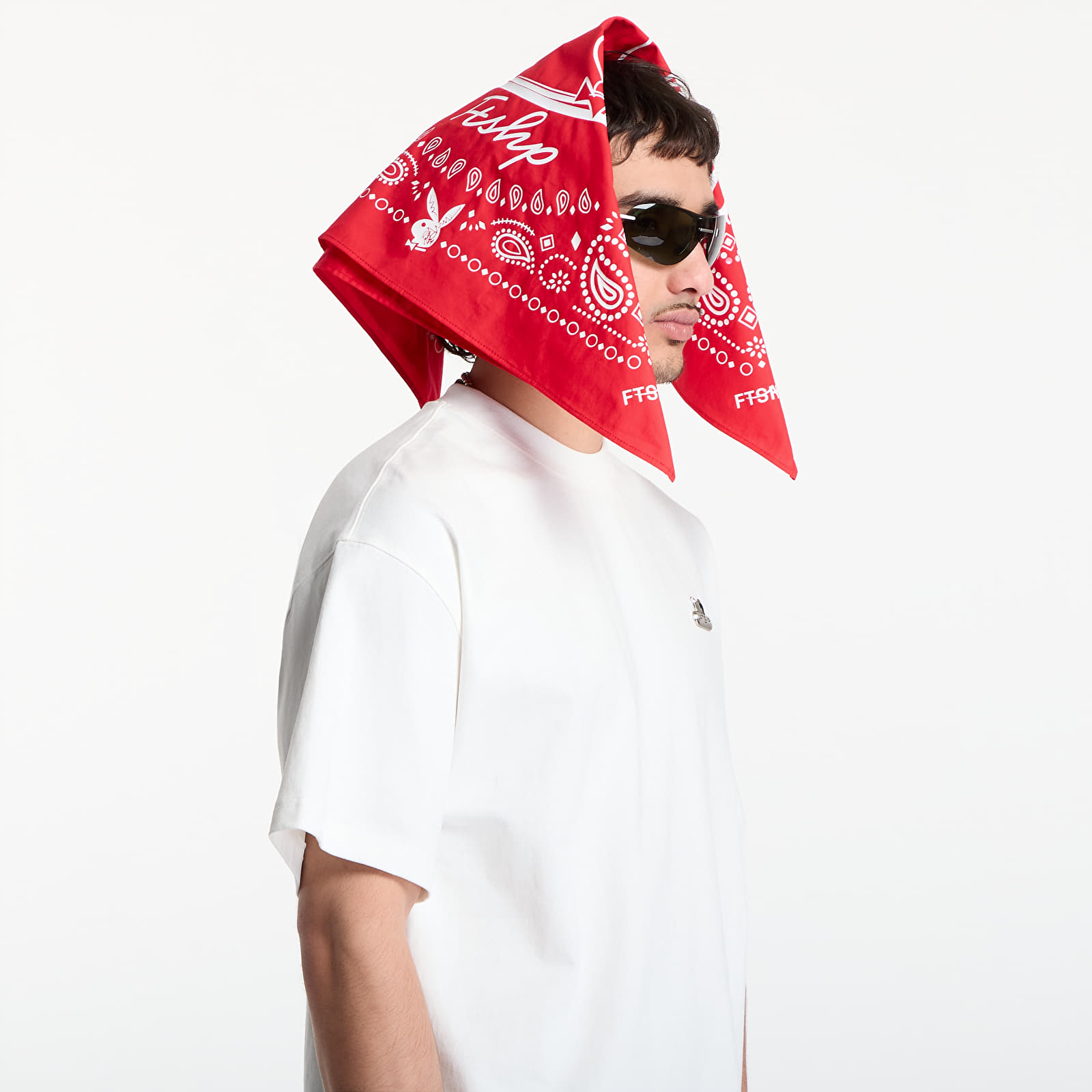 Citi aksesuāri Playboy x FTSHP Bandana Red
