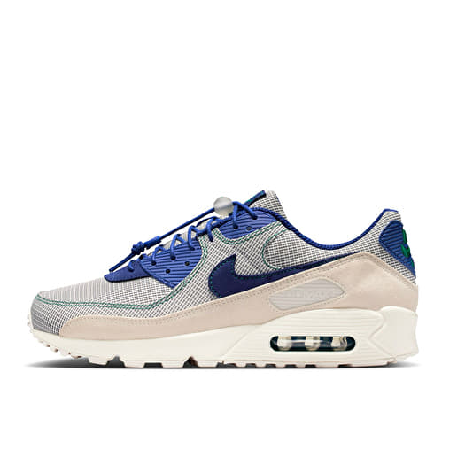 Nike Air Max 90 Coconut Milk/ Deep Royal Blue-Legion Pine