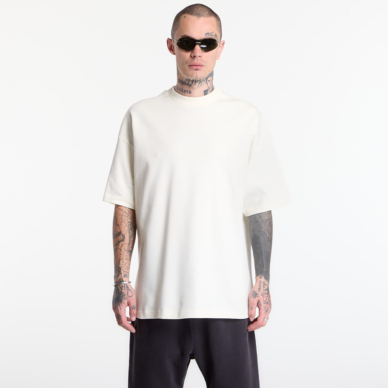 Camisetas Fear of God Essentials Signature 90'S Short Sleeve Tee Ivory