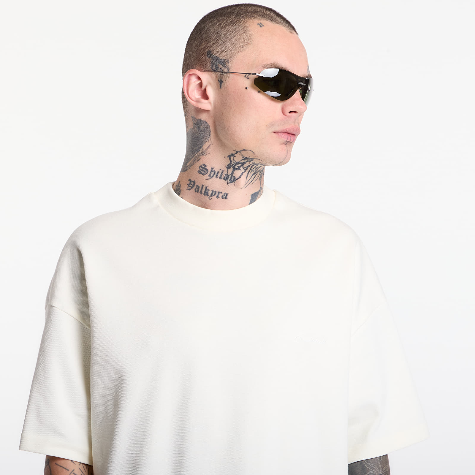 Camisetas Fear of God Essentials Signature 90'S Short Sleeve Tee Ivory