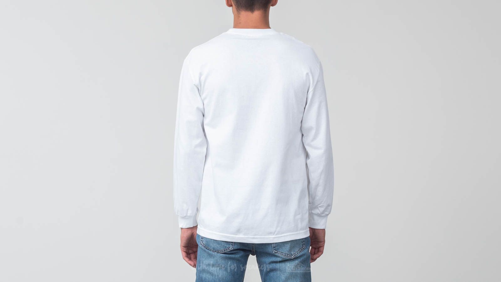 T-shirts HUF Make Em Cry PT 2 Longsleeve Tee White