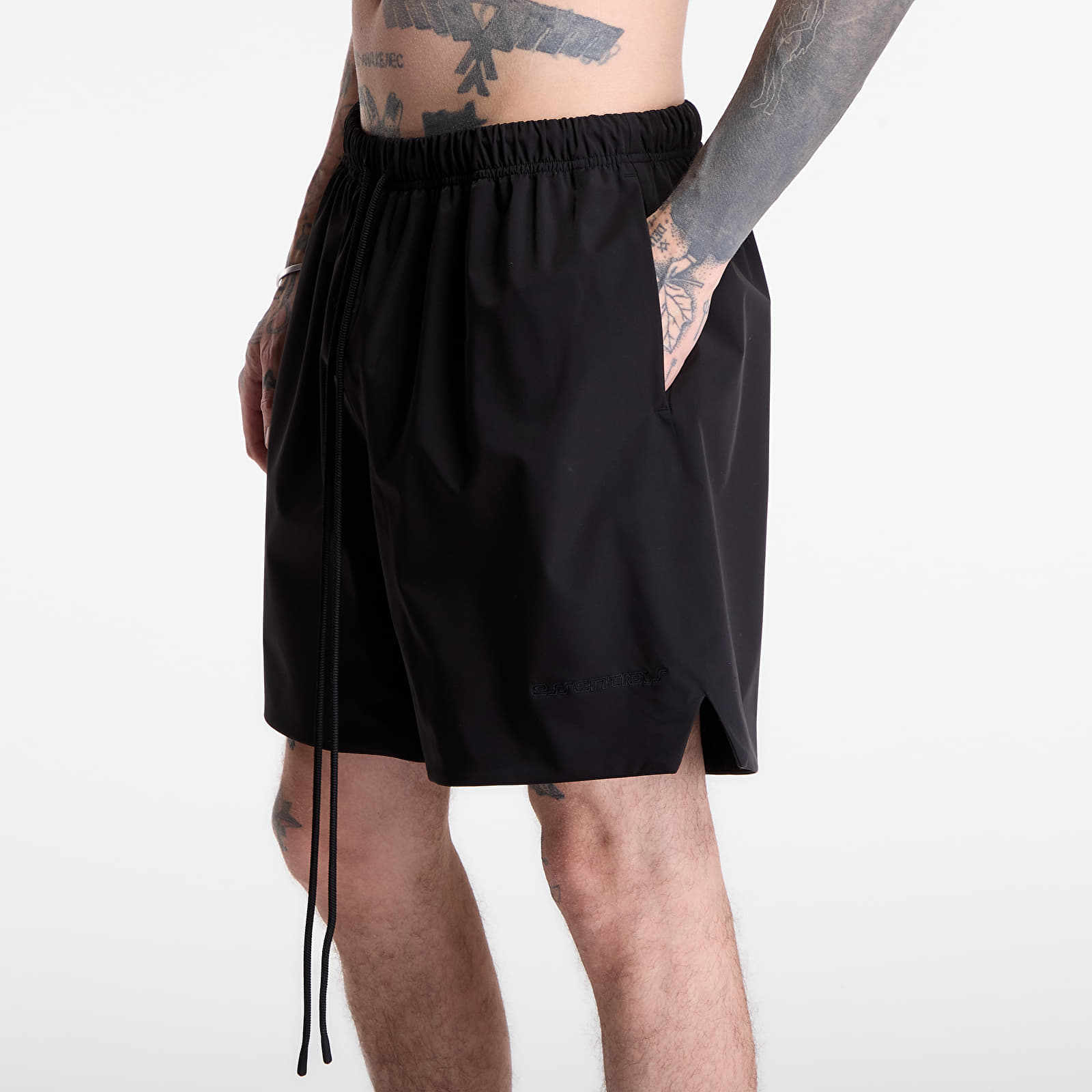 Šortai Fear of God Essentials Active Trace Classic Short Vintage Black