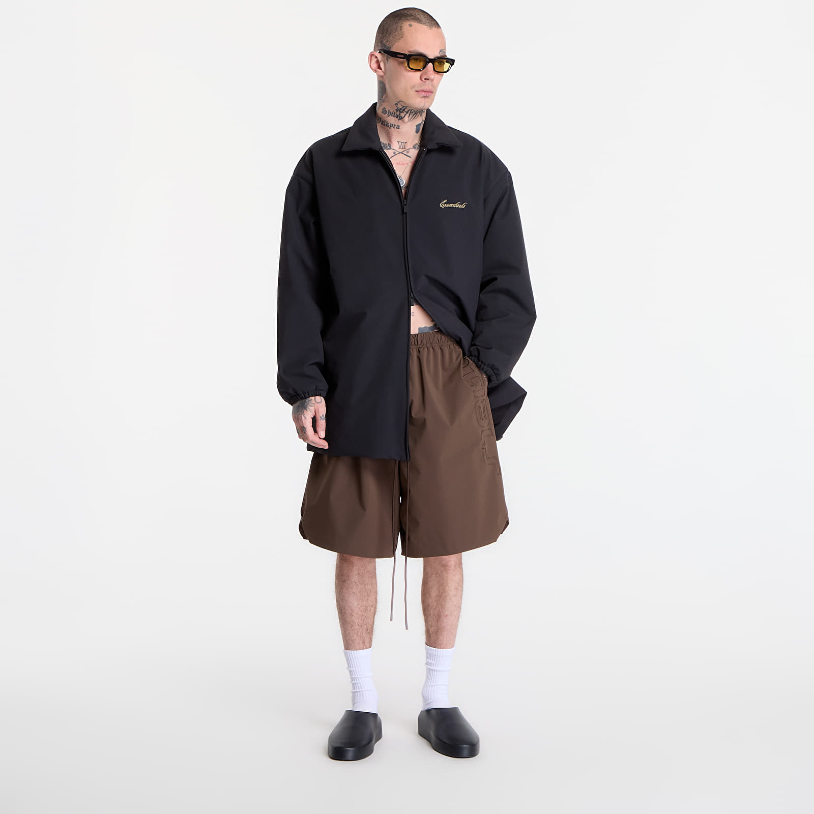 Shorts Fear of God Essentials Active Trace Relaxed Short Brown