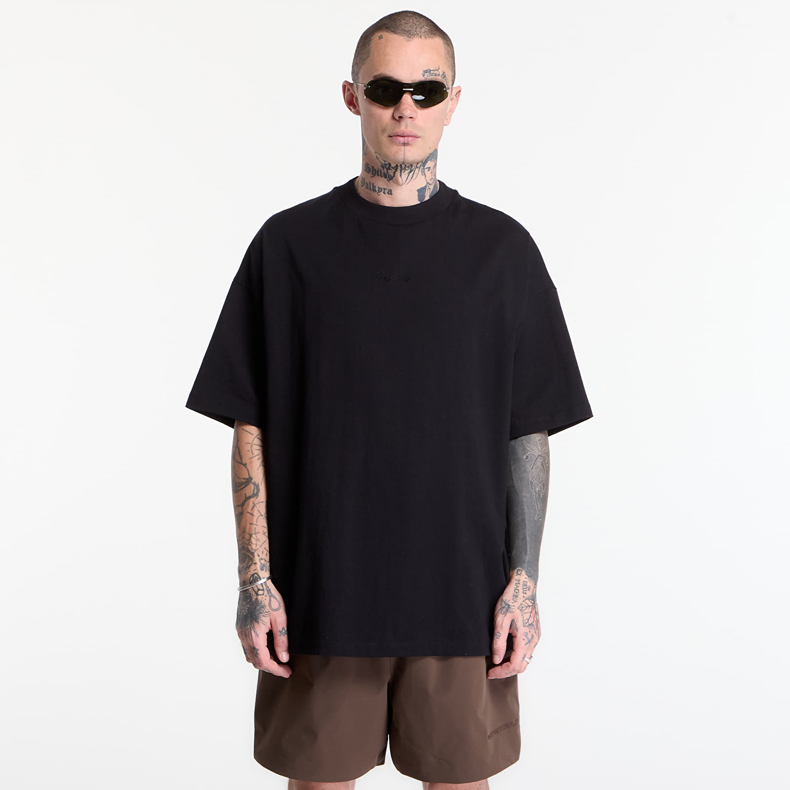 Camisetas Fear of God Essentials Signature 90'S Short Sleeve Tee Black