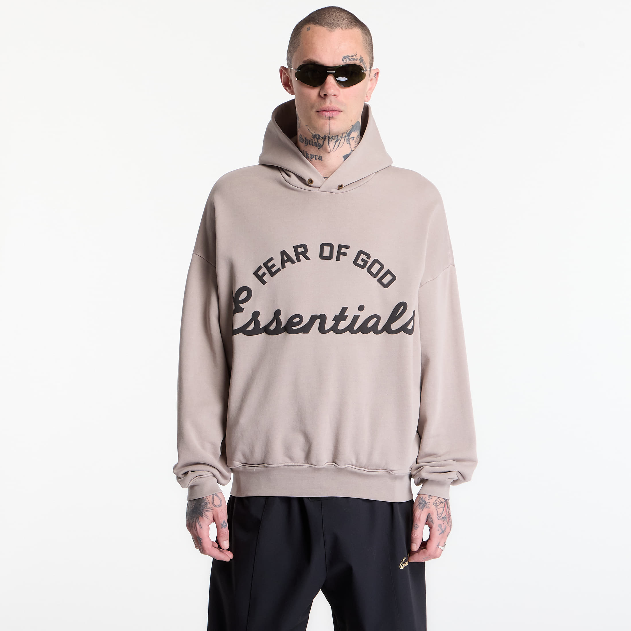 Felpa Fear of God Essentials Training 90'S Hoodie Faded Seal