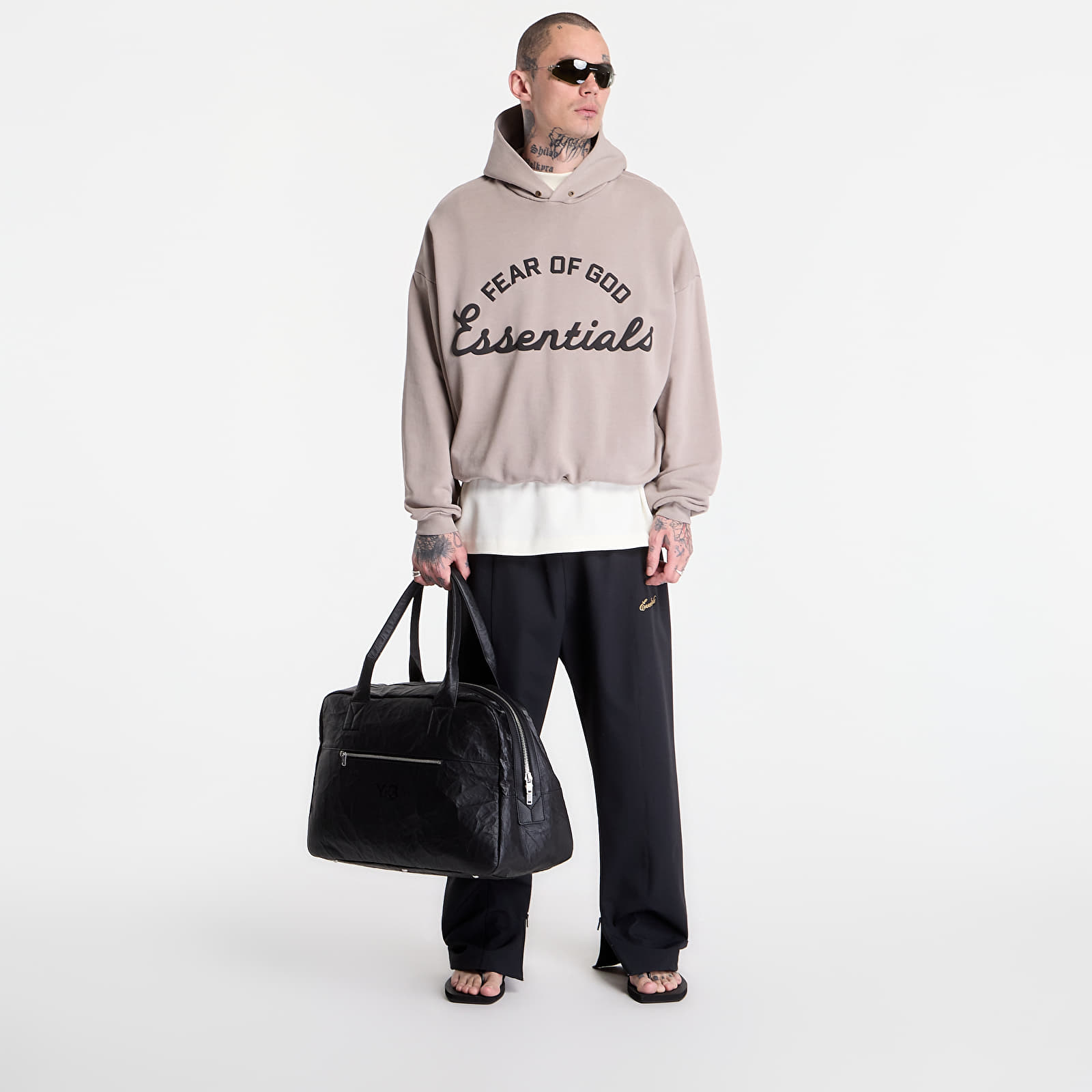 Sudaderas Fear of God Essentials Training 90'S Hoodie Faded Seal