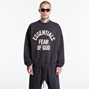 Fear of God Essentials Campus 90'S Crewneck Sweater Faded Black