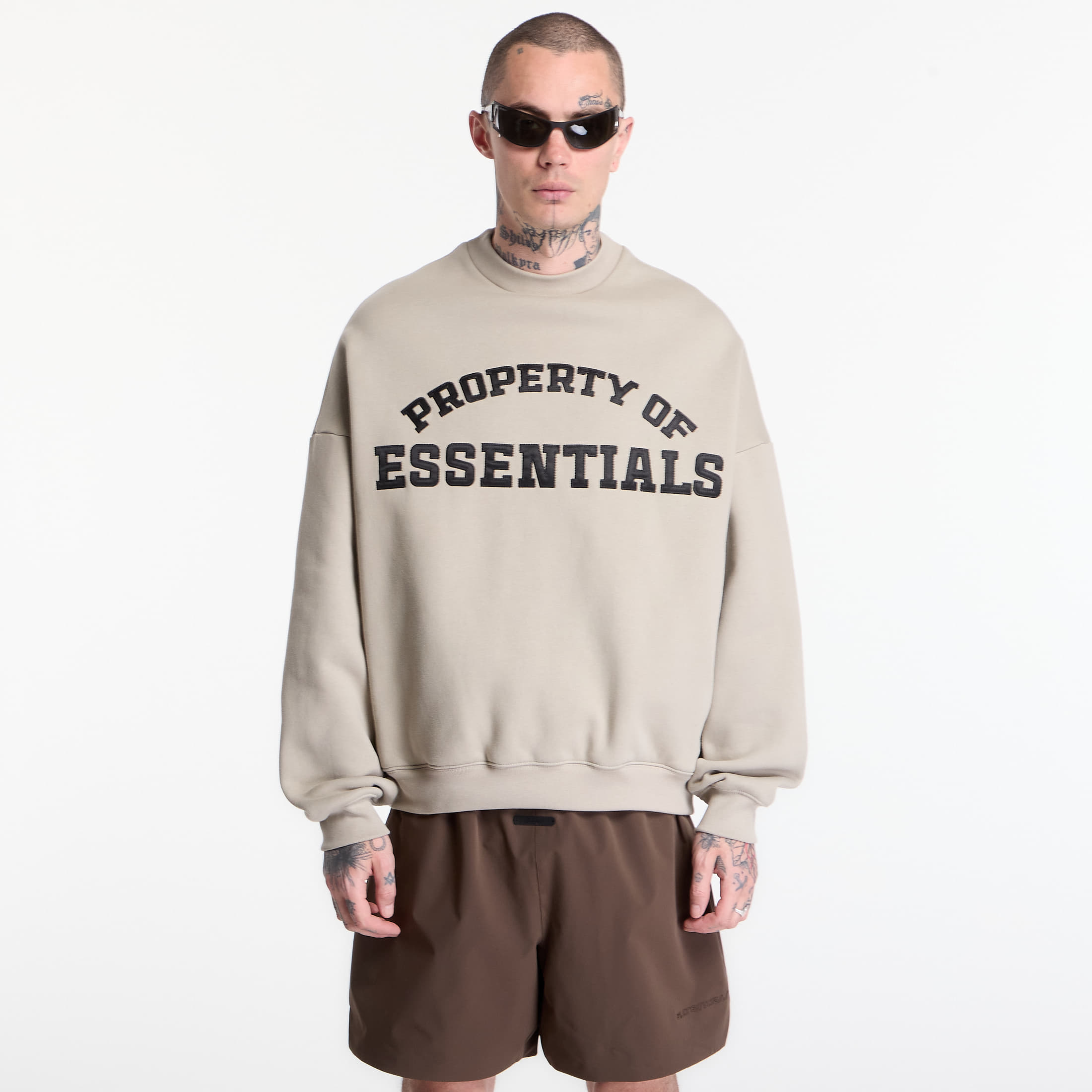 Felpa Fear of God Essentials Property Lounge Crewneck Seal